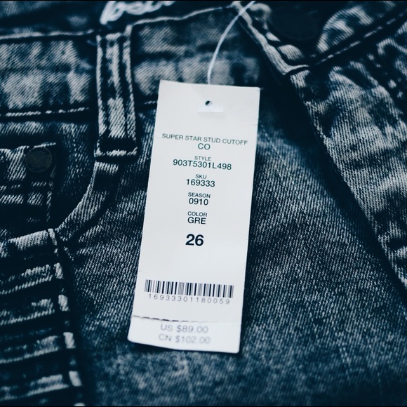 bebe Super Star Stud Cutoff - Picture 8 of 8